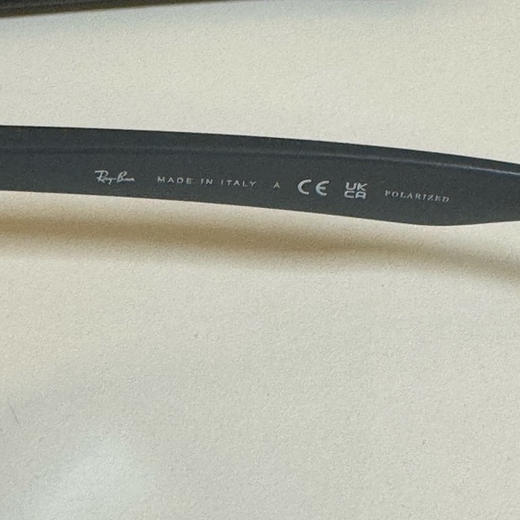 Polarized Ray Ban 4374 6600M2 Brown Grey Sunglasses - Picture 4 of 10